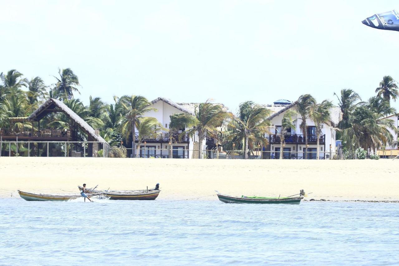 Ap. Peixe Boi Pe Na Areia Com Vista Frontal E Total Para O Mar Barra Grande  Exteriér fotografie